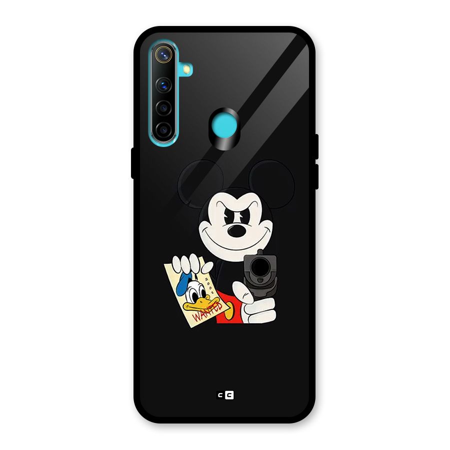 Wanted Duck Glass Back Case for Realme 5i