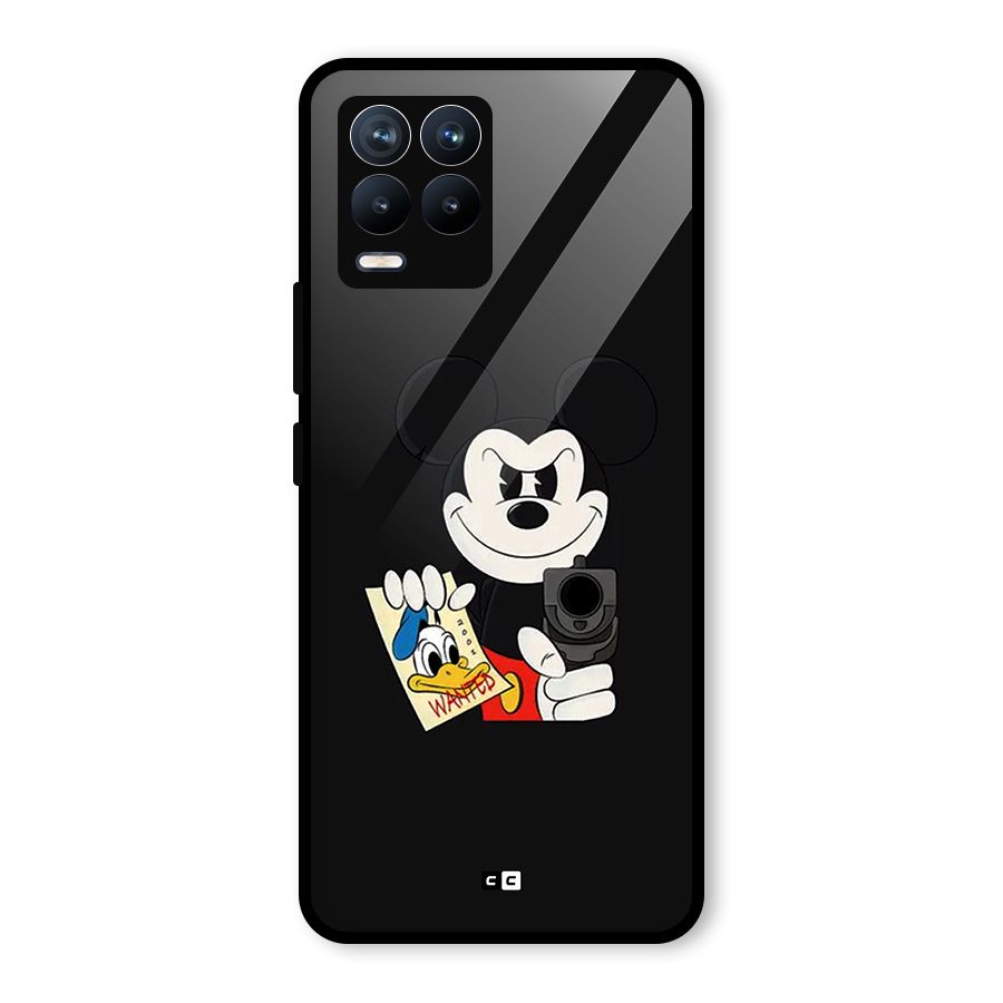 Wanted Duck Glass Back Case for Realme 8