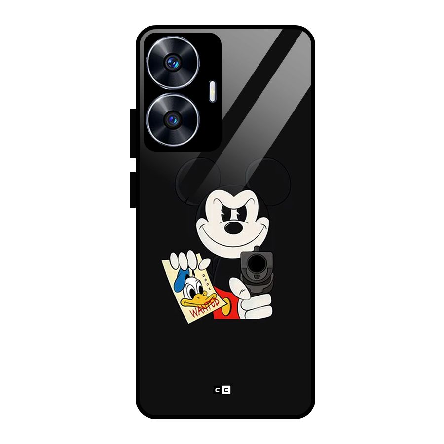 Wanted Duck Glass Back Case for Realme Narzo N55