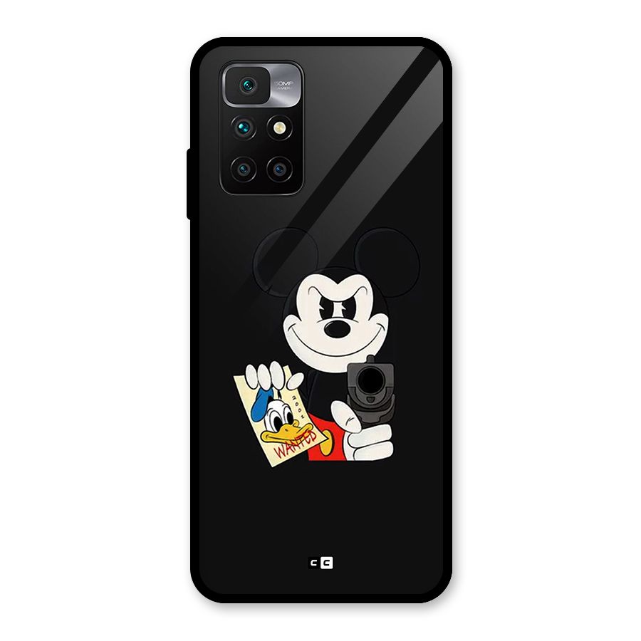 Wanted Duck Glass Back Case for Redmi 10 Prime