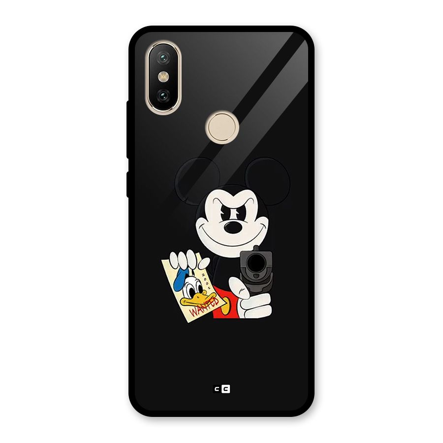 Wanted Duck Glass Back Case for Redmi A2