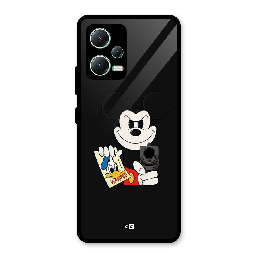 Wanted Duck Glass Back Case for Redmi Note 12 5G