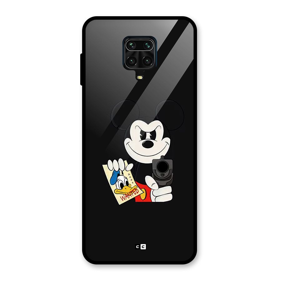 Wanted Duck Glass Back Case for Redmi Note 9 Pro