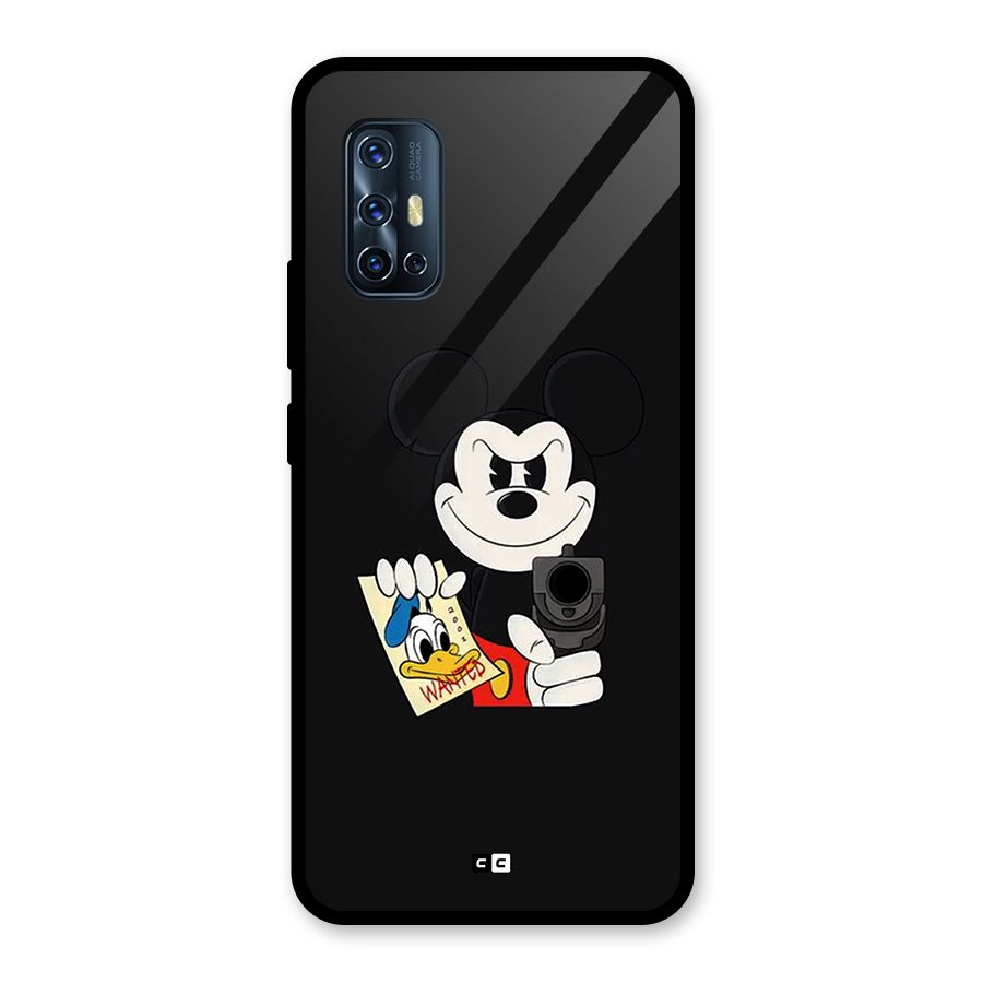 Wanted Duck Glass Back Case for Vivo V17