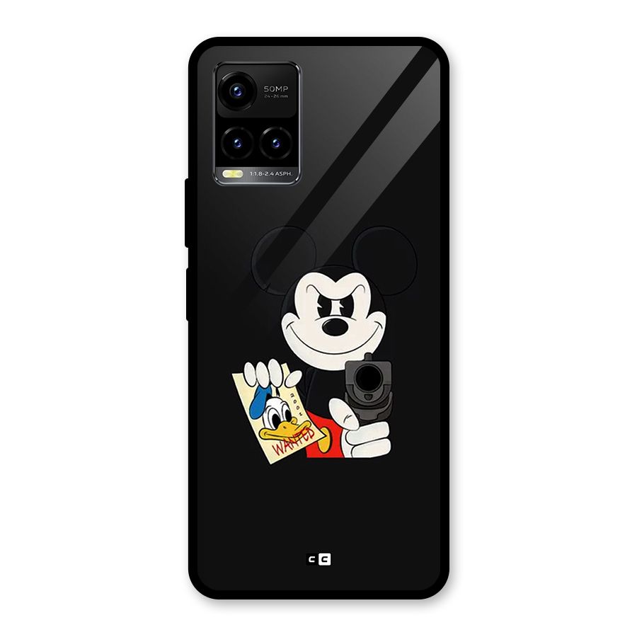 Wanted Duck Glass Back Case for Vivo Y21G