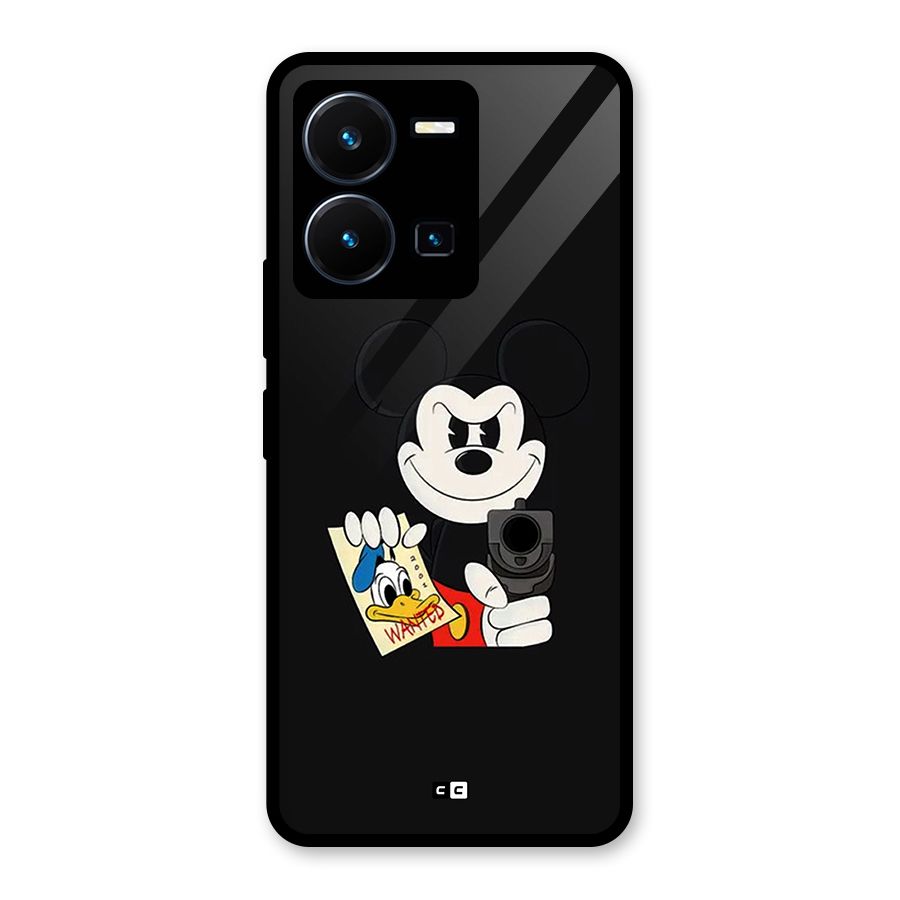 Wanted Duck Glass Back Case for Vivo Y35