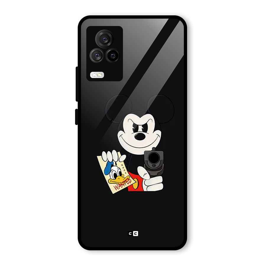 Wanted Duck Glass Back Case for Vivo iQOO 7 Legend 5G