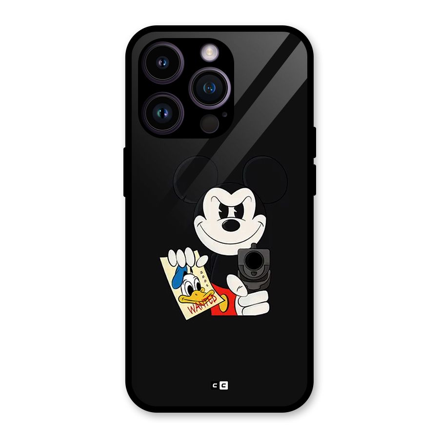 Wanted Duck Glass Back Case for iPhone 14 Pro