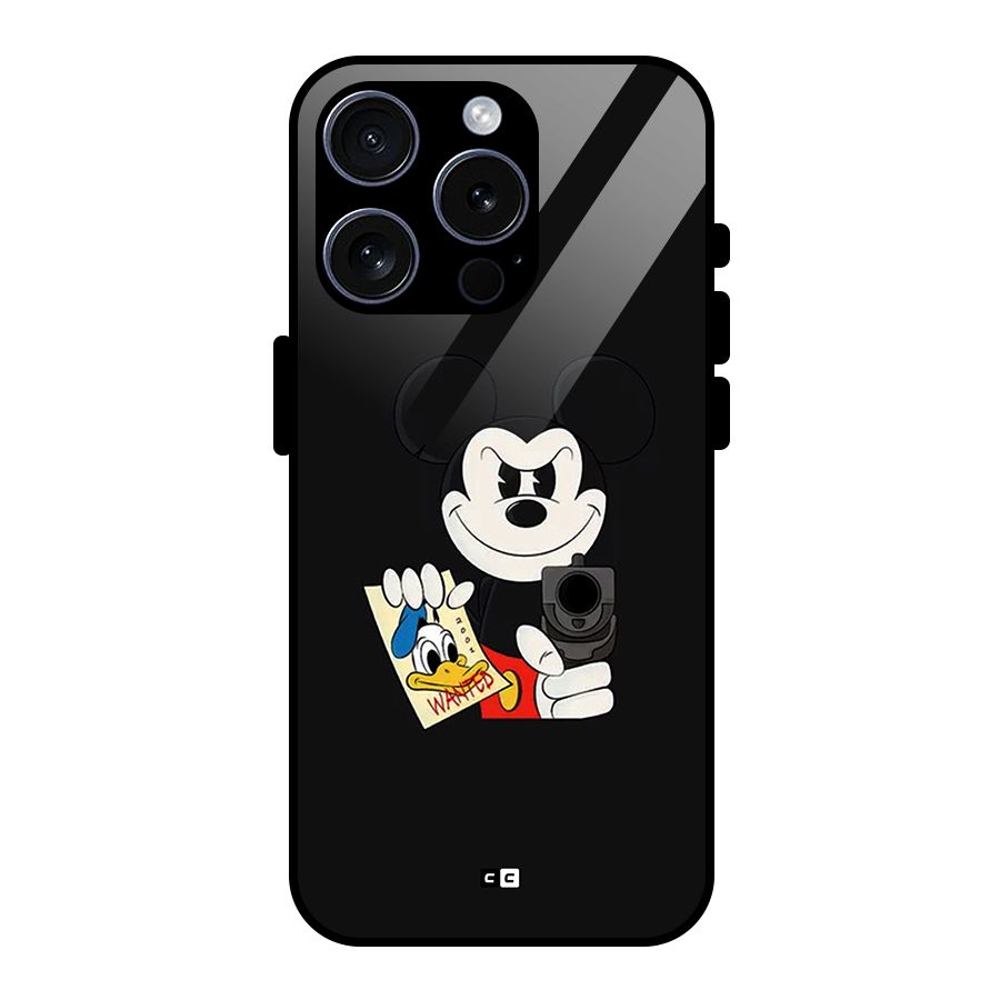 Wanted Duck Glass Back Case for iPhone 15 Pro