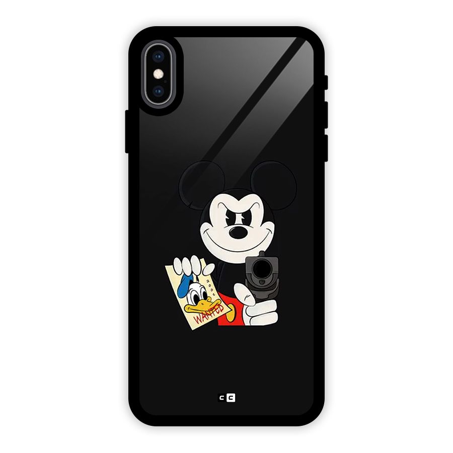 Wanted Duck Glass Back Case for iPhone XS Max