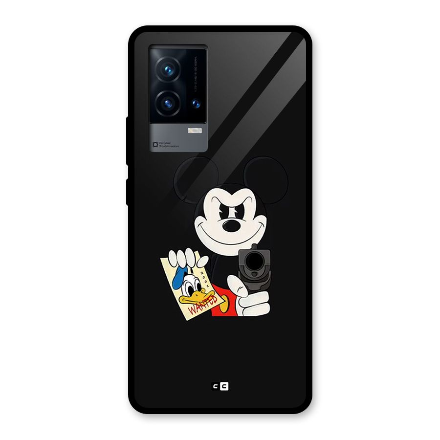 Wanted Duck Glass Back Case for iQOO 9 5G