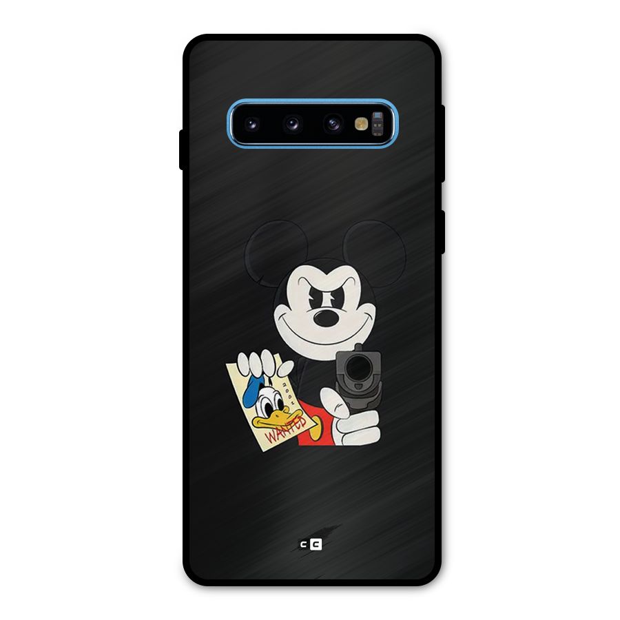 Wanted Duck Metal Back Case for Galaxy S10