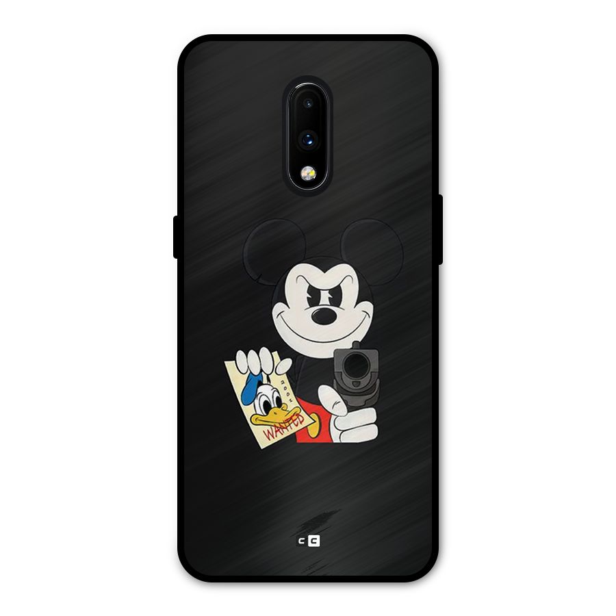 Wanted Duck Metal Back Case for OnePlus 7