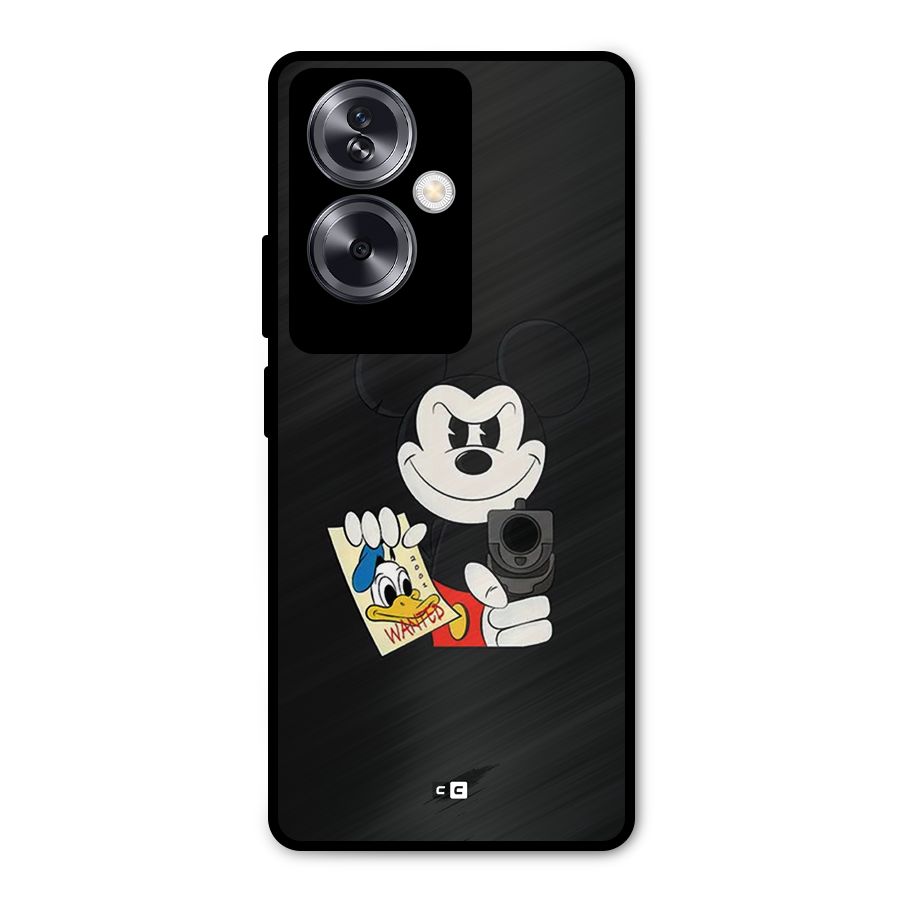 Wanted Duck Metal Back Case for Oppo A79 5G