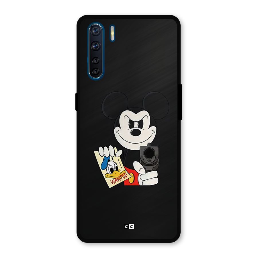 Wanted Duck Metal Back Case for Oppo F15