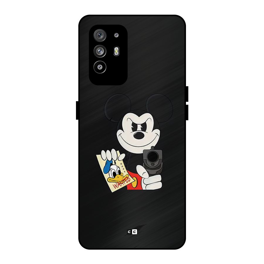 Wanted Duck Metal Back Case for Oppo F19 Pro Plus 5G