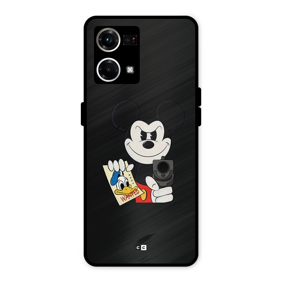 Wanted Duck Metal Back Case for Oppo F21 Pro 4G