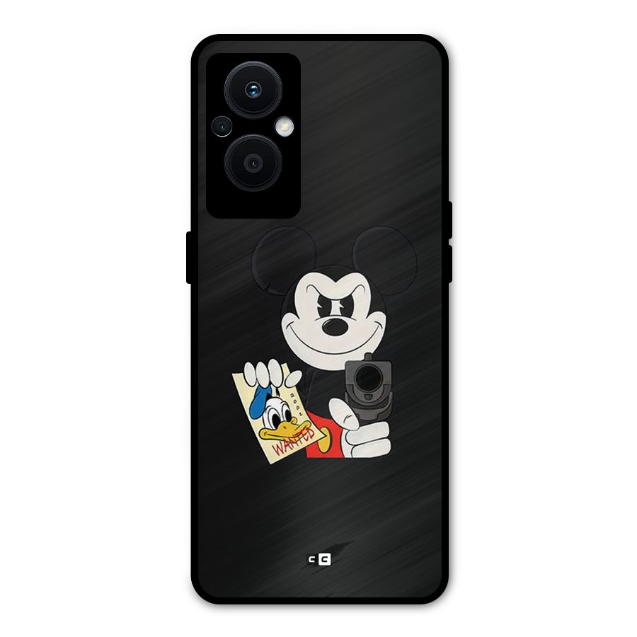 Wanted Duck Metal Back Case for Oppo F21 Pro 5G