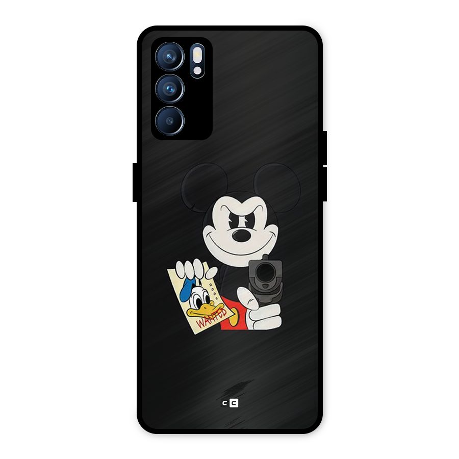 Wanted Duck Metal Back Case for Oppo Reno6 5G