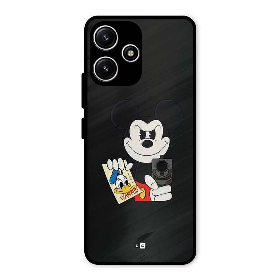 Wanted Duck Metal Back Case for Poco M6 Pro