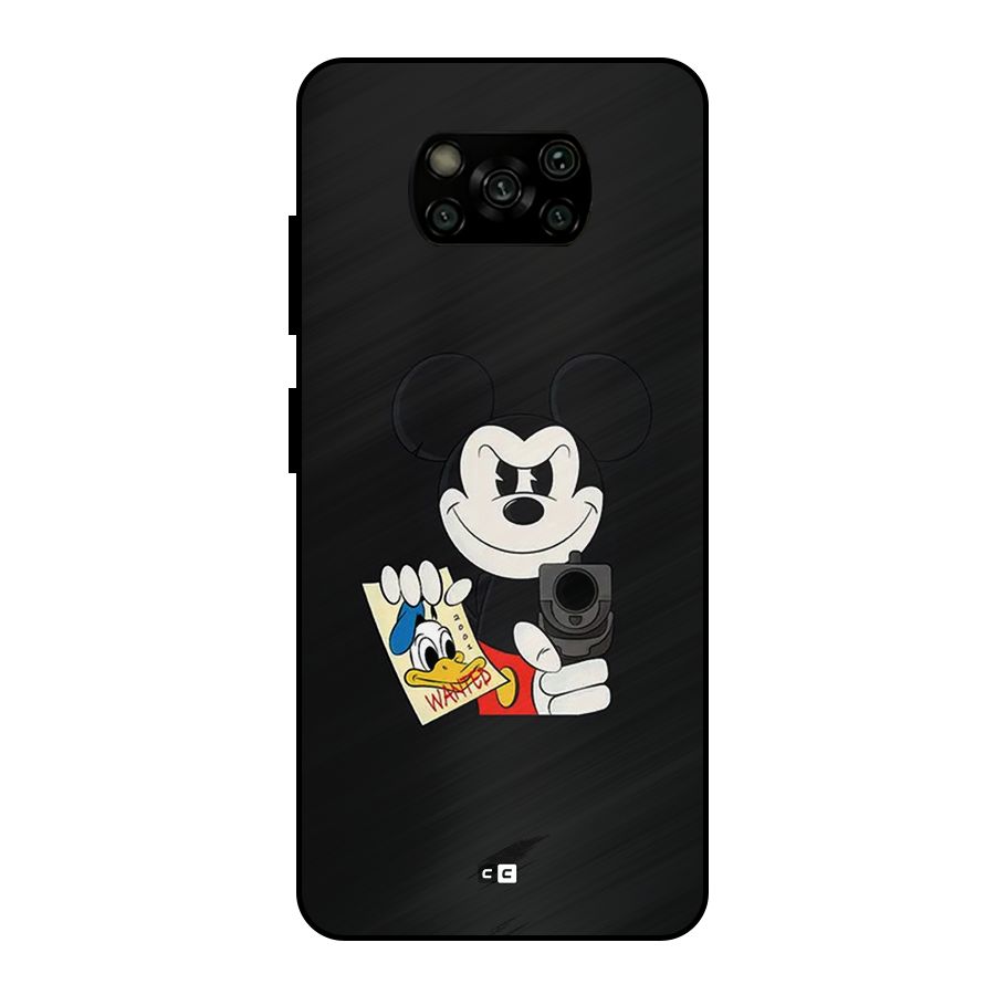 Wanted Duck Metal Back Case for Poco X3