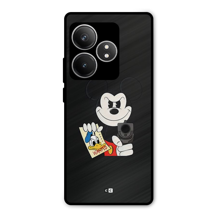 Wanted Duck Metal Back Case for Realme GT 6T