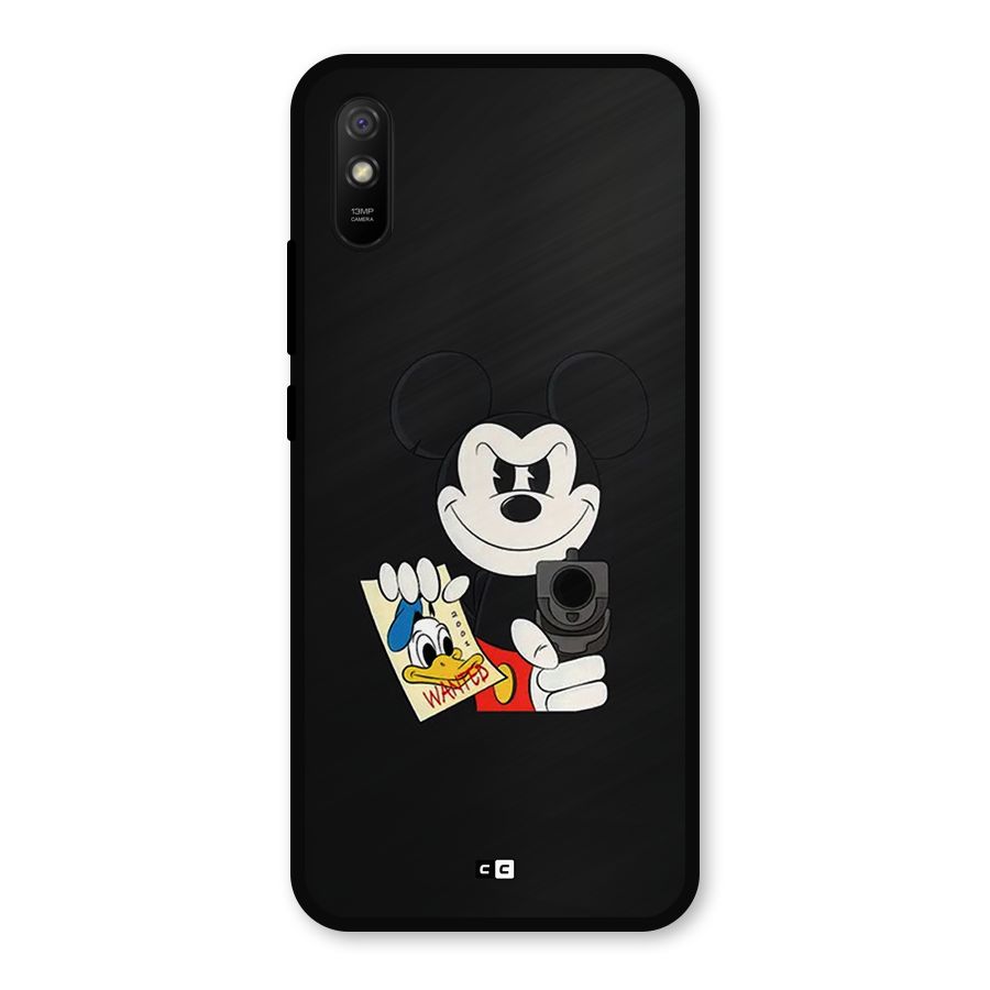 Wanted Duck Metal Back Case for Redmi 9a