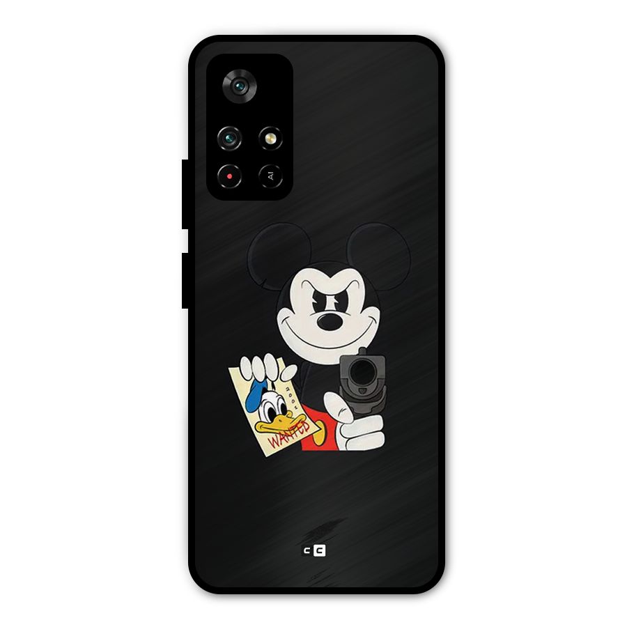 Wanted Duck Metal Back Case for Redmi Note 11T 5G