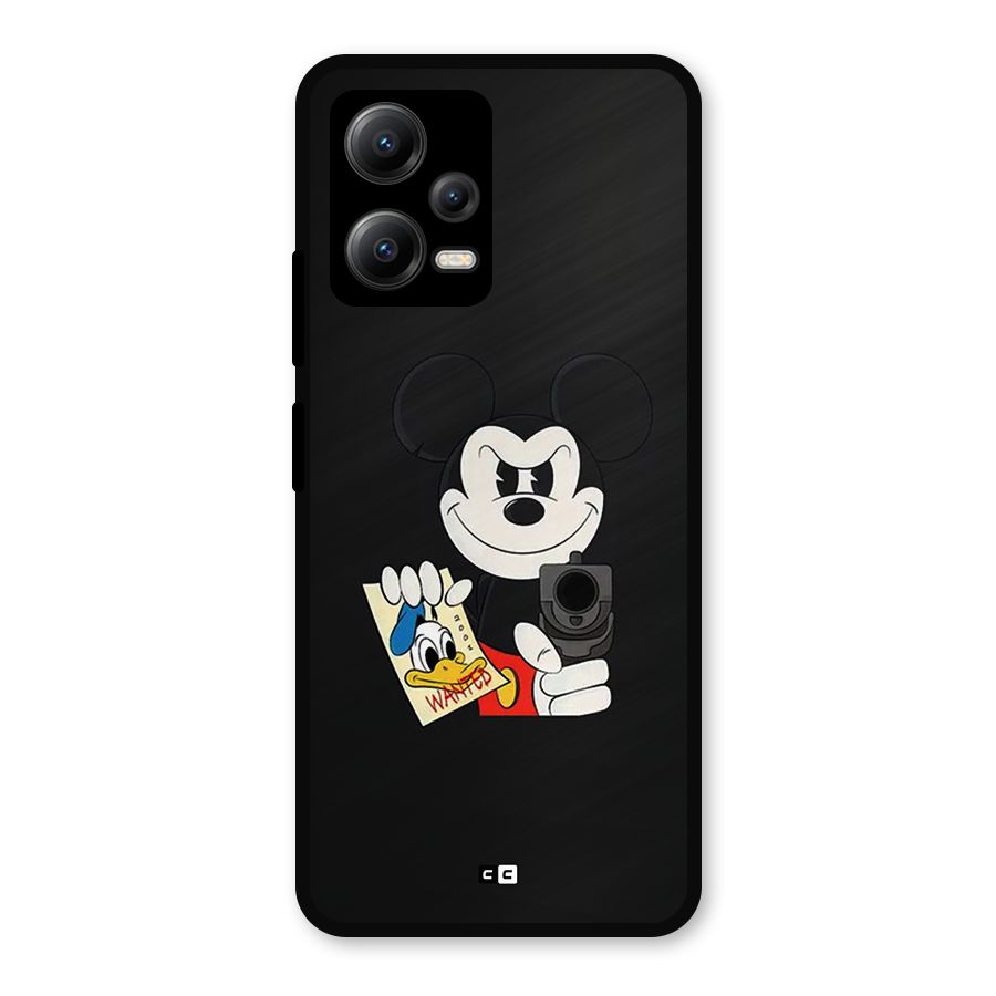 Wanted Duck Metal Back Case for Redmi Note 12 5G