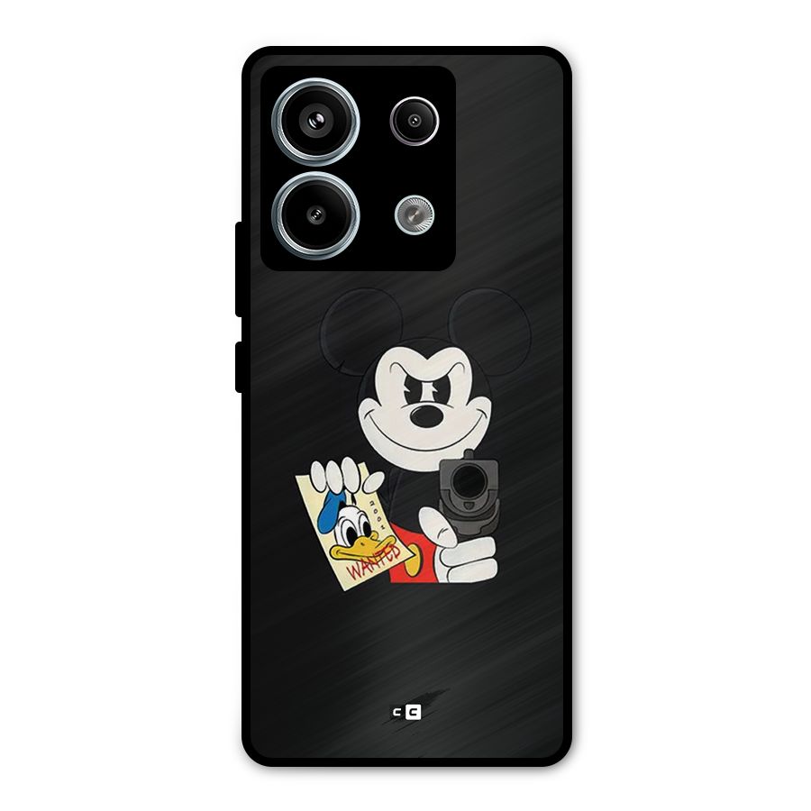 Wanted Duck Metal Back Case for Redmi Note 13 Pro 5G