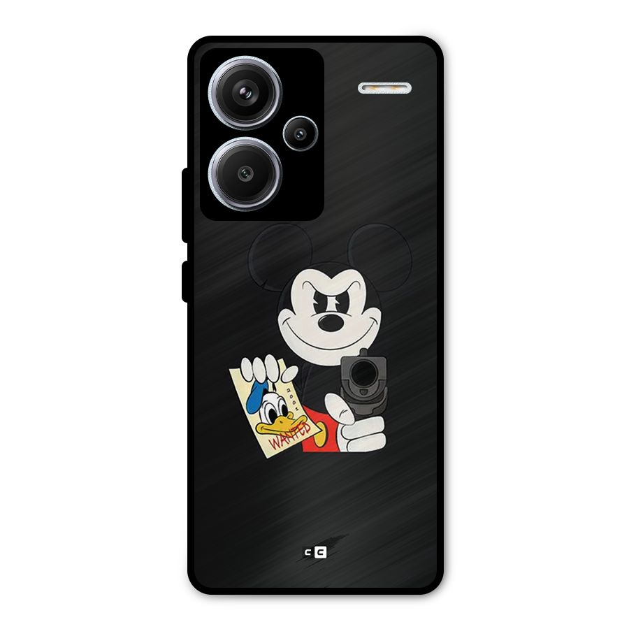 Wanted Duck Metal Back Case for Redmi Note 13 Pro Plus