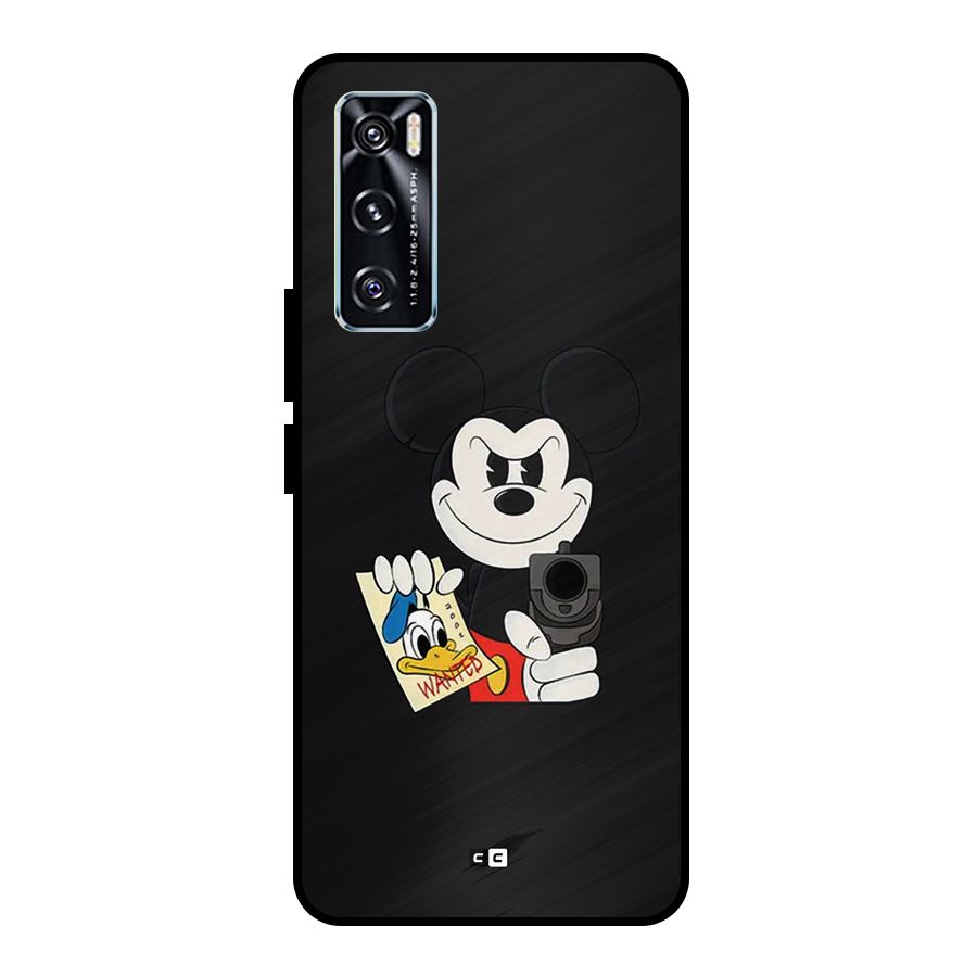 Wanted Duck Metal Back Case for Vivo V20 SE
