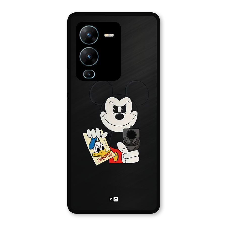 Wanted Duck Metal Back Case for Vivo V25 Pro