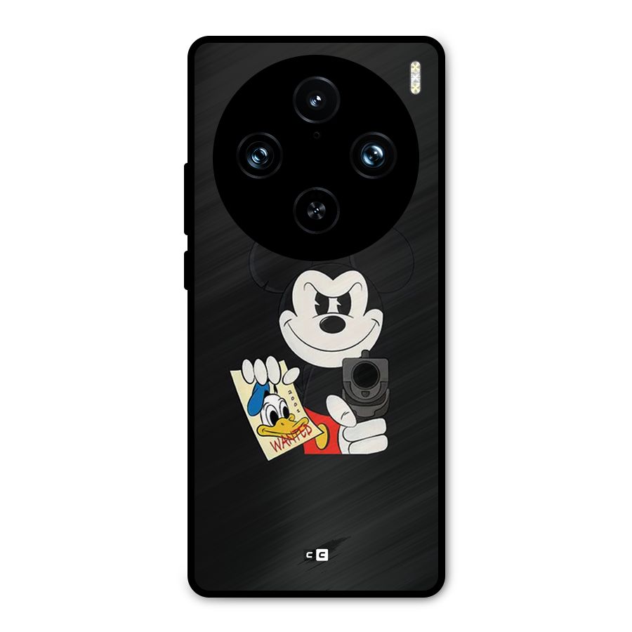 Wanted Duck Metal Back Case for Vivo X100 Pro