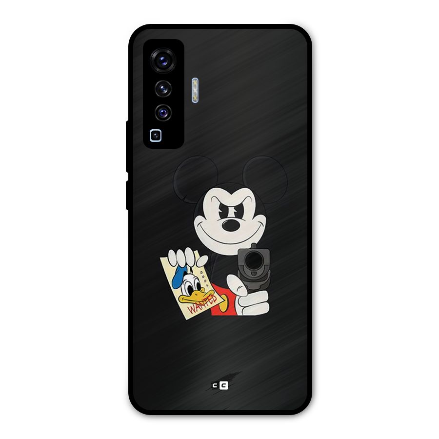 Wanted Duck Metal Back Case for Vivo X50