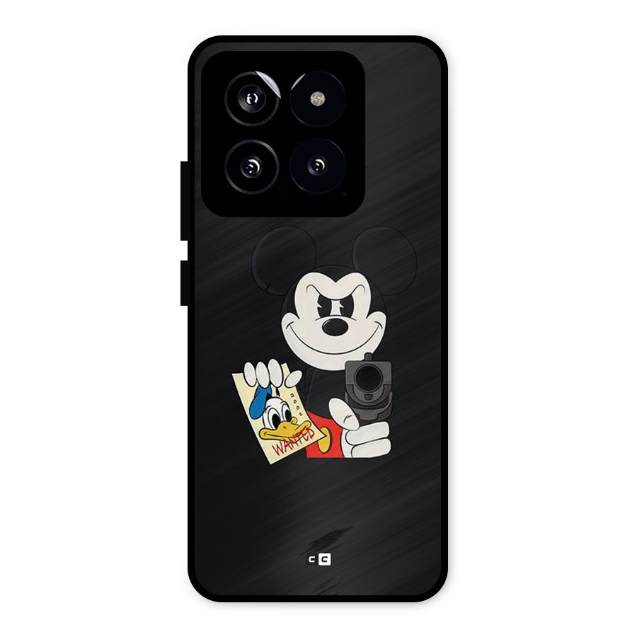Wanted Duck Metal Back Case for Xiaomi 14
