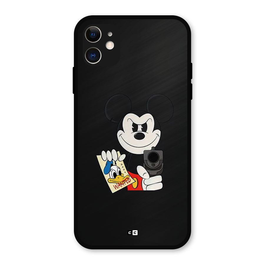 Wanted Duck Metal Back Case for iPhone 11