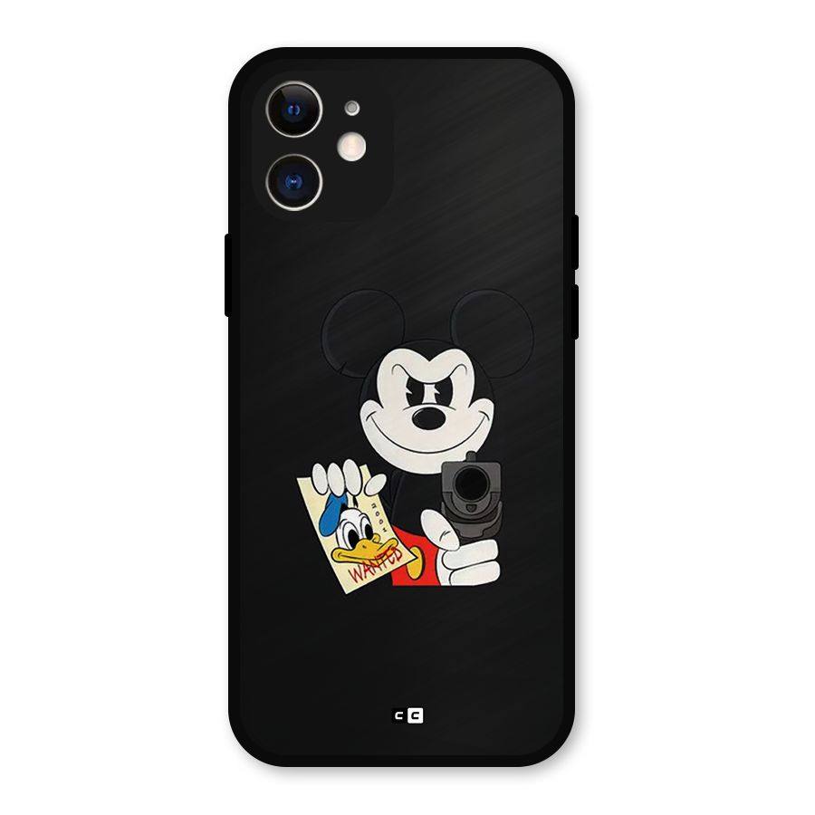 Wanted Duck Metal Back Case for iPhone 12