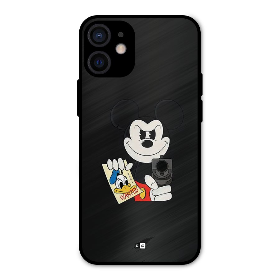 Wanted Duck Metal Back Case for iPhone 12 Mini