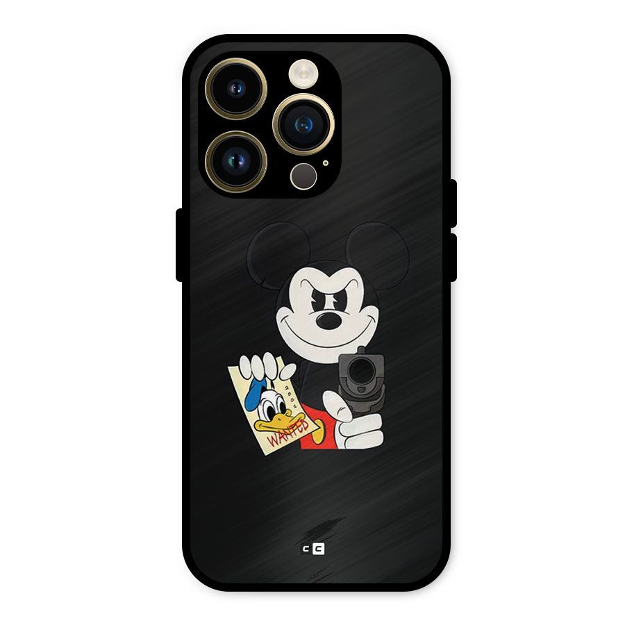 Wanted Duck Metal Back Case for iPhone 14 Pro