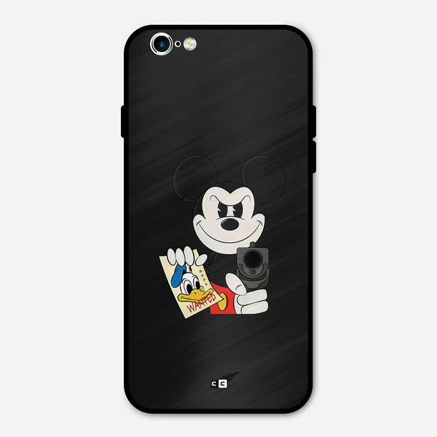 Wanted Duck Metal Back Case for iPhone 6 6s