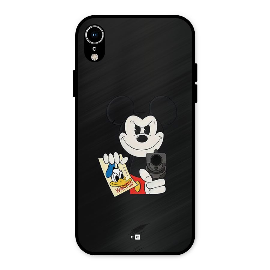 Wanted Duck Metal Back Case for iPhone XR