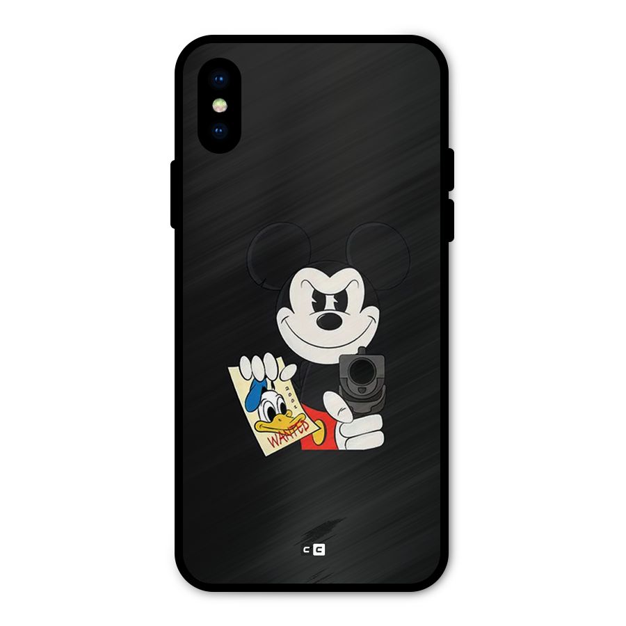 Wanted Duck Metal Back Case for iPhone XS