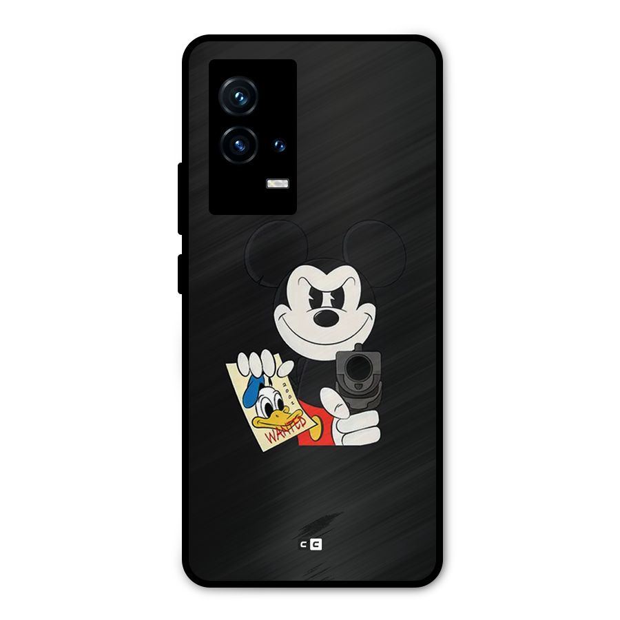 Wanted Duck Metal Back Case for iQOO 9 5G