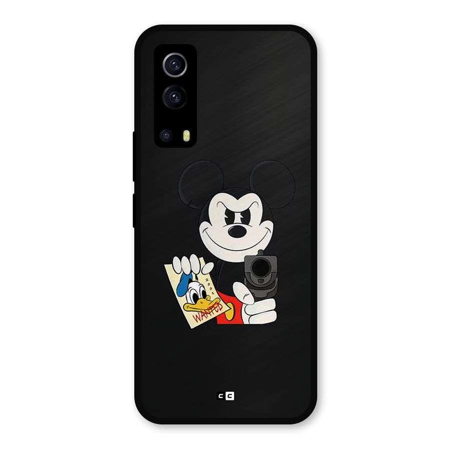 Wanted Duck Metal Back Case for iQOO Z3