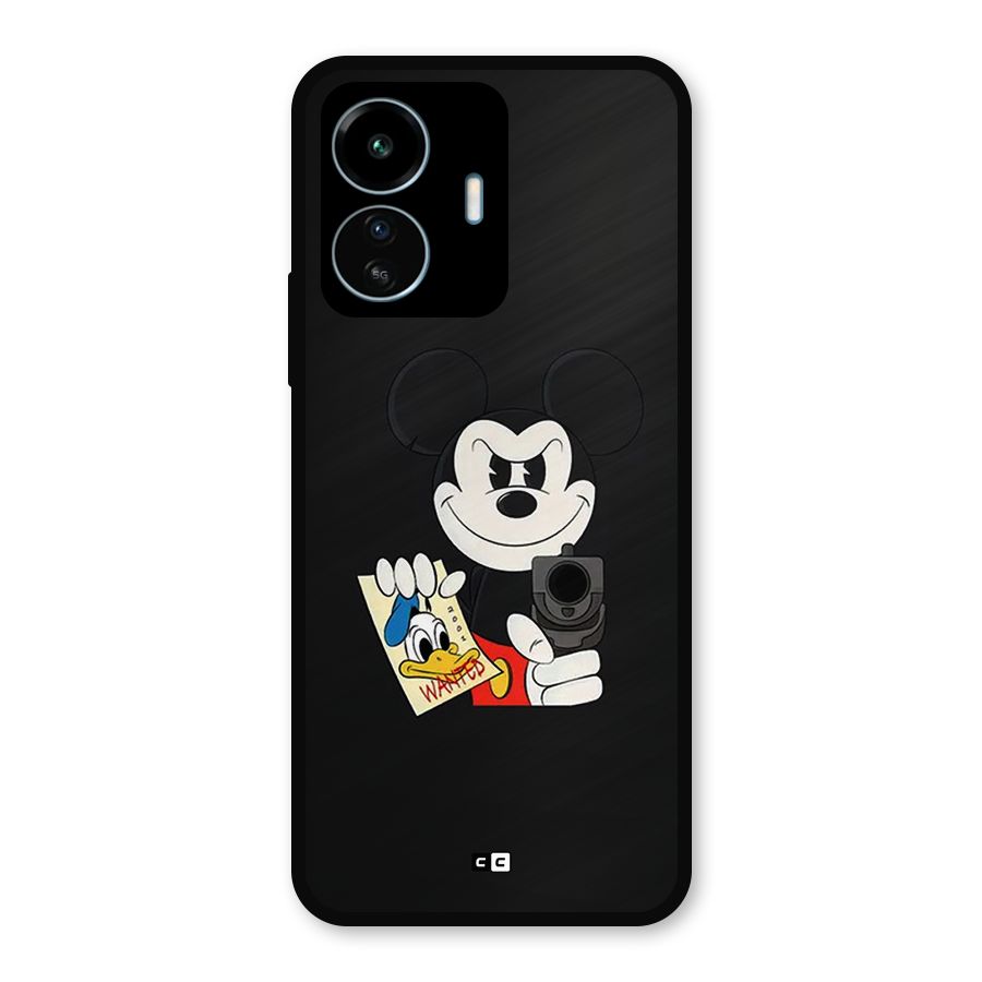 Wanted Duck Metal Back Case for vivo iQOO Z6 Lite 5G