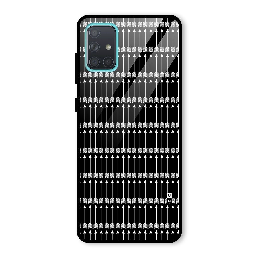 War Arrows Glass Back Case for Galaxy A71