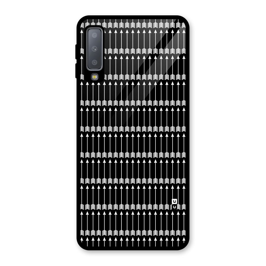 War Arrows Glass Back Case for Galaxy A7 (2018)
