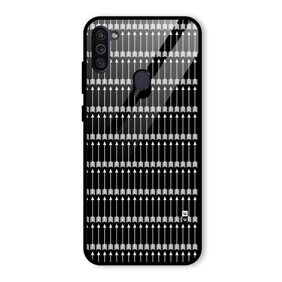 War Arrows Glass Back Case for Galaxy M11