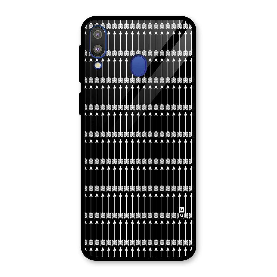 War Arrows Glass Back Case for Galaxy M20